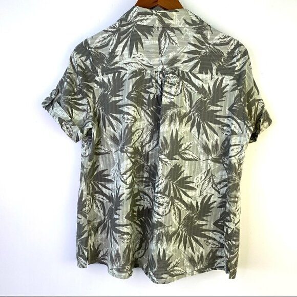 White Stag button down shirt  with short sleeves, 💯 cotton - Picture 6 of 8